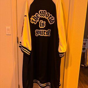 Take Up Space Kimono Bomber in Black- EXCELLENT CONDITION WORN ONCE